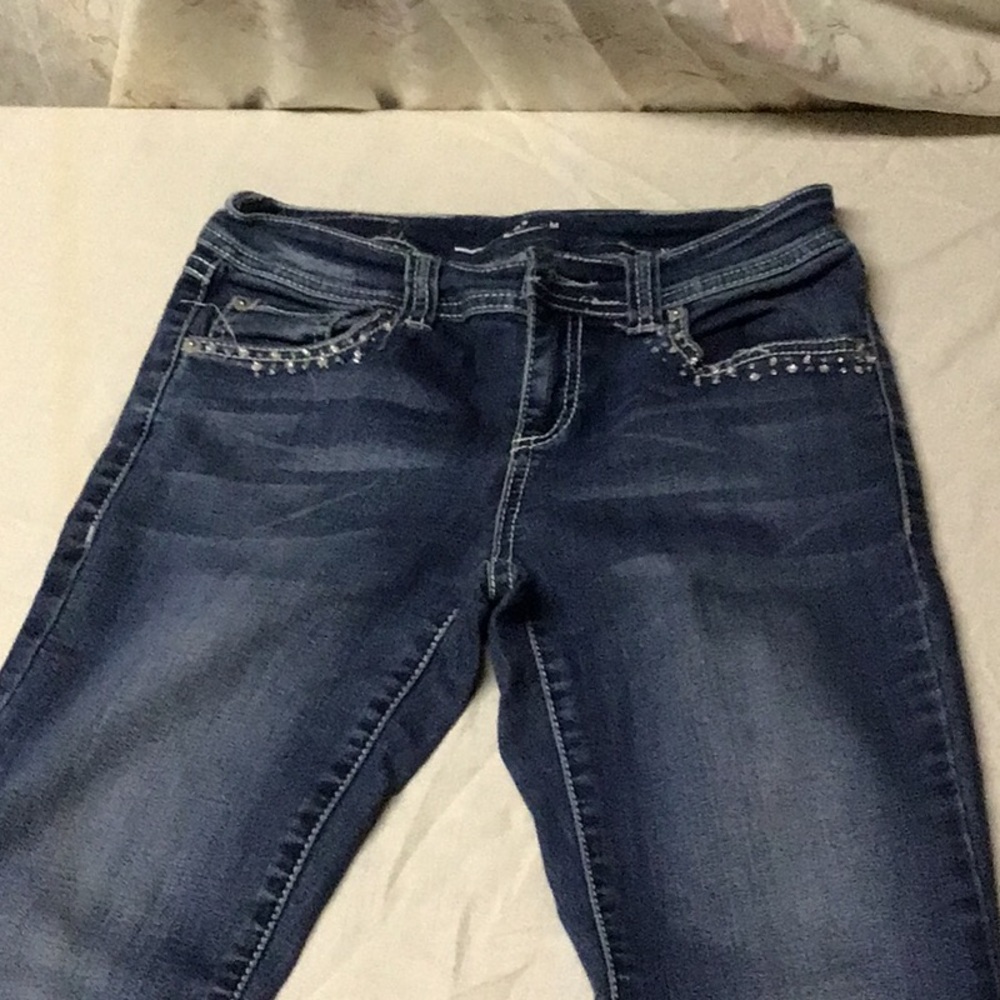 Elegant Dark Blue Women's Skinny Jeans